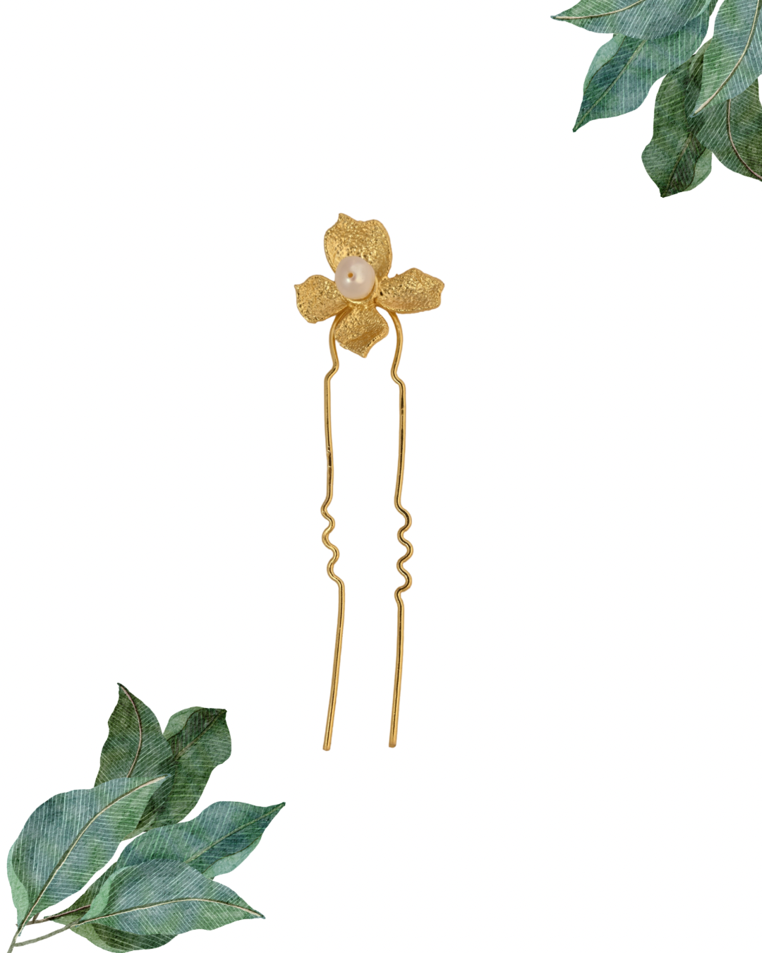 Flower Hairpin